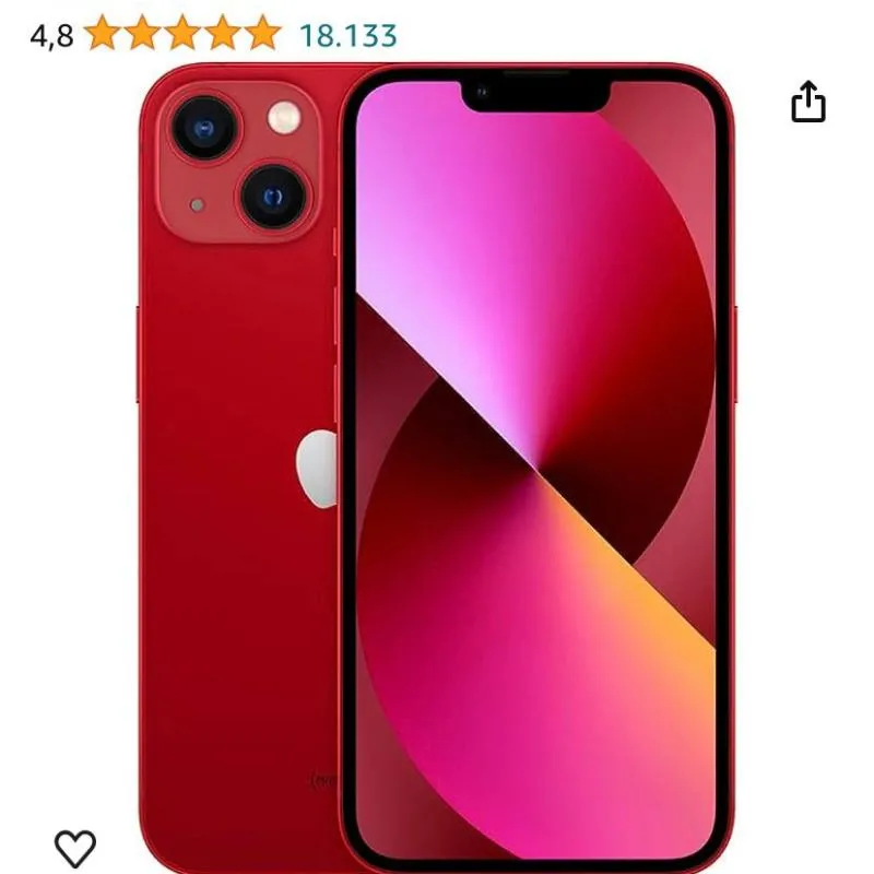 Imagem da campanha IPHONE 13 - 128GB VERMELHO