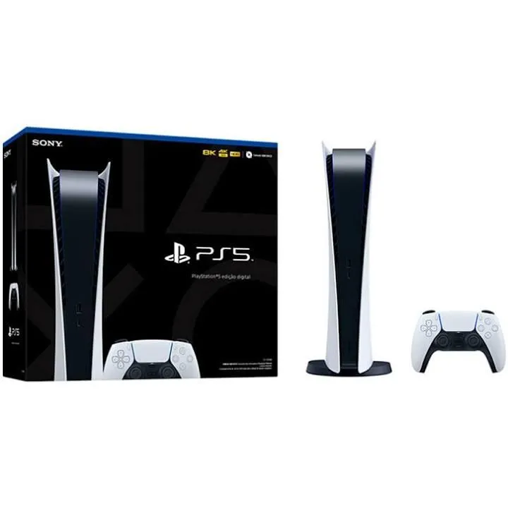 Imagem da campanha Console Playstation 5 Digital Edition 4K