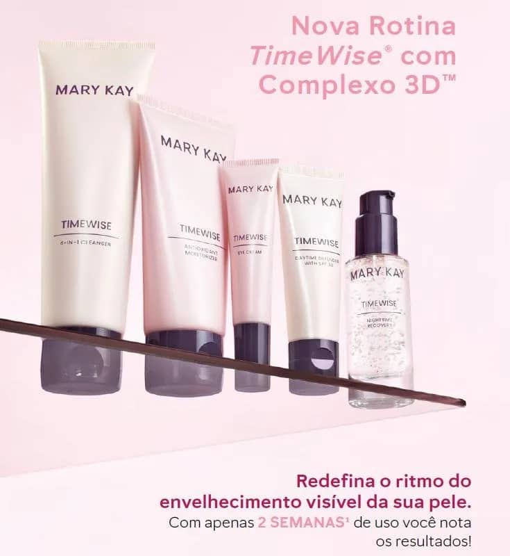 Imagem da campanha Kit 3D da mary kay antioxidante ou 408 no pix