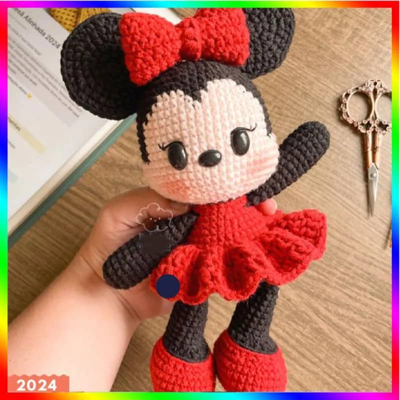 Imagem da campanha Minnie em Amigurumi