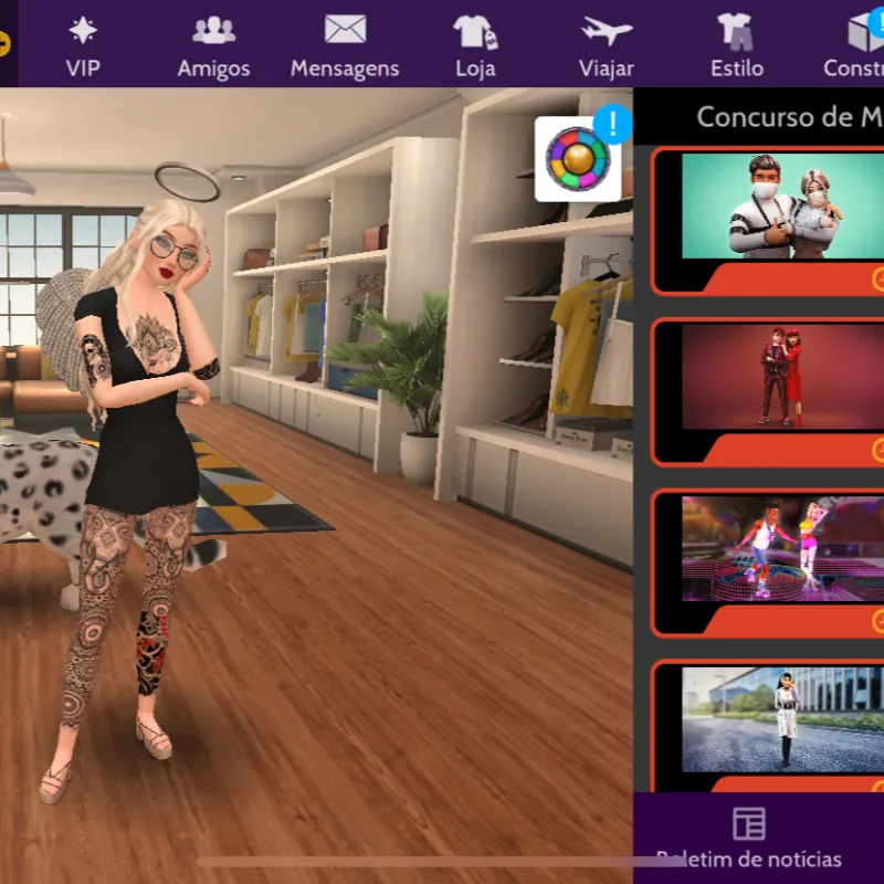 Imagem da campanha Uma conta no Avakin Life