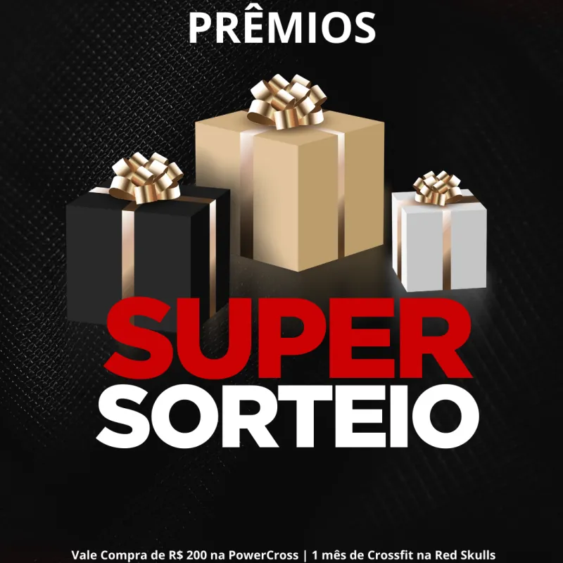 Imagem da campanha Sorteio Red Skulls