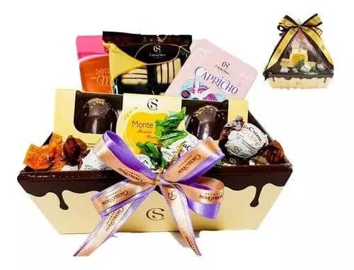 Imagem da campanha Rifa-se 3 prêmios  1’ uma linda cesta da cacau show. 2’ uma jarra com copos de vidro. 3’ um vale compras.