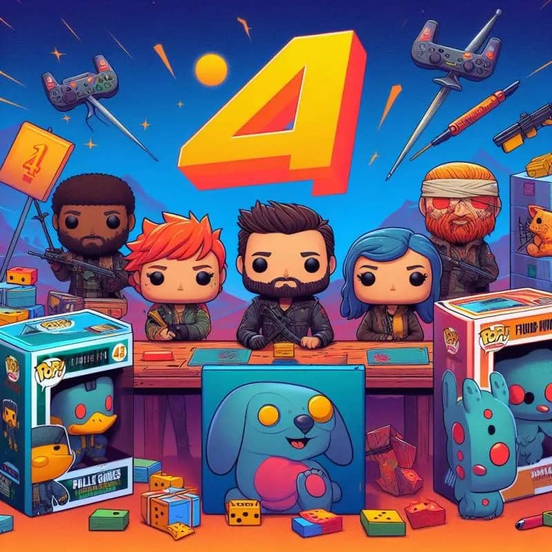 Imagem da campanha 4 Funkos Pop para você escolher!