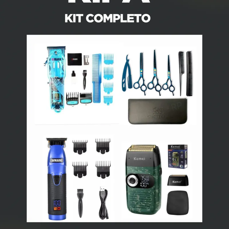 Imagem da campanha KITZÃO barbeiro iniciante ou 1k na conta🤯💈