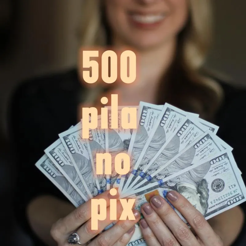 Imagem da campanha 500 reais no pix