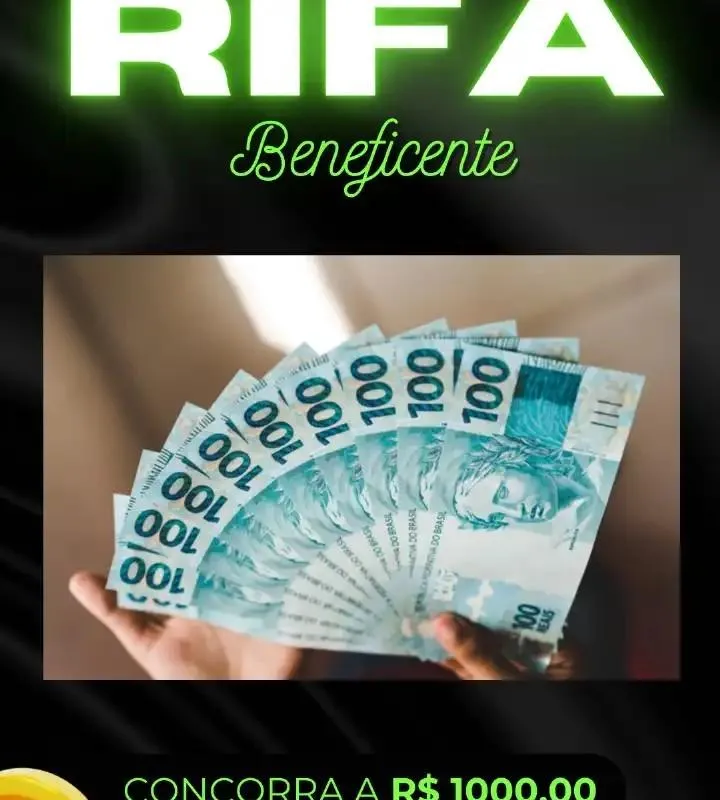 Imagem da campanha Rifa Beneficente