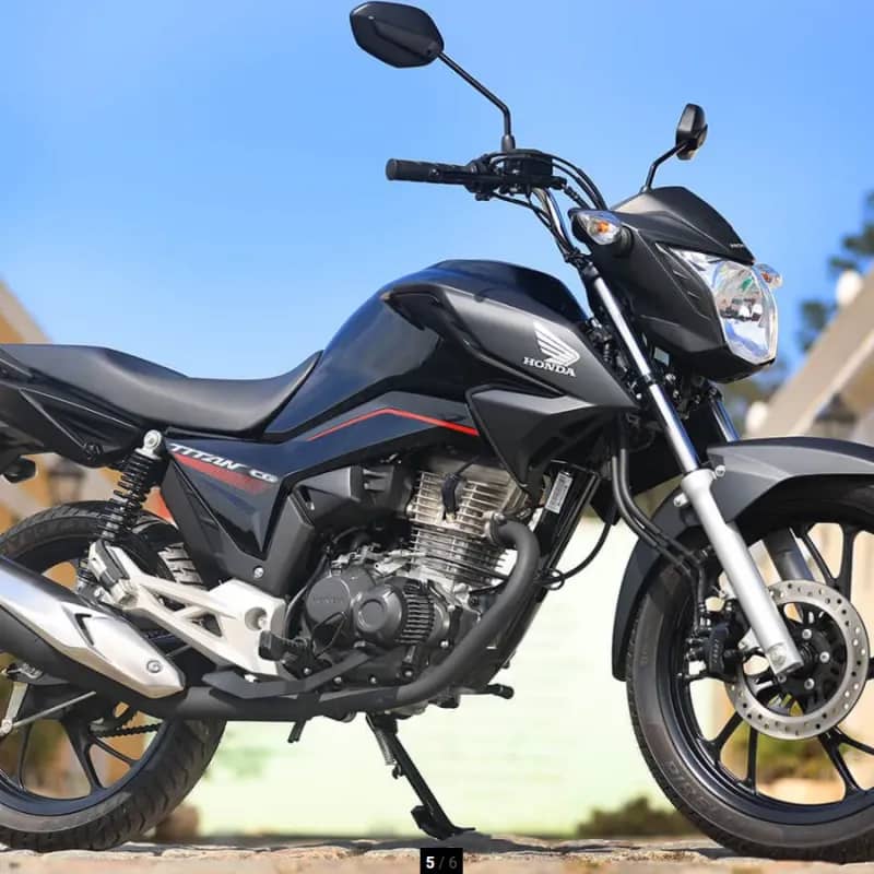 Imagem da campanha Honda CG 160 Titan 2024 (Comemoração 100.000 Seguidores)