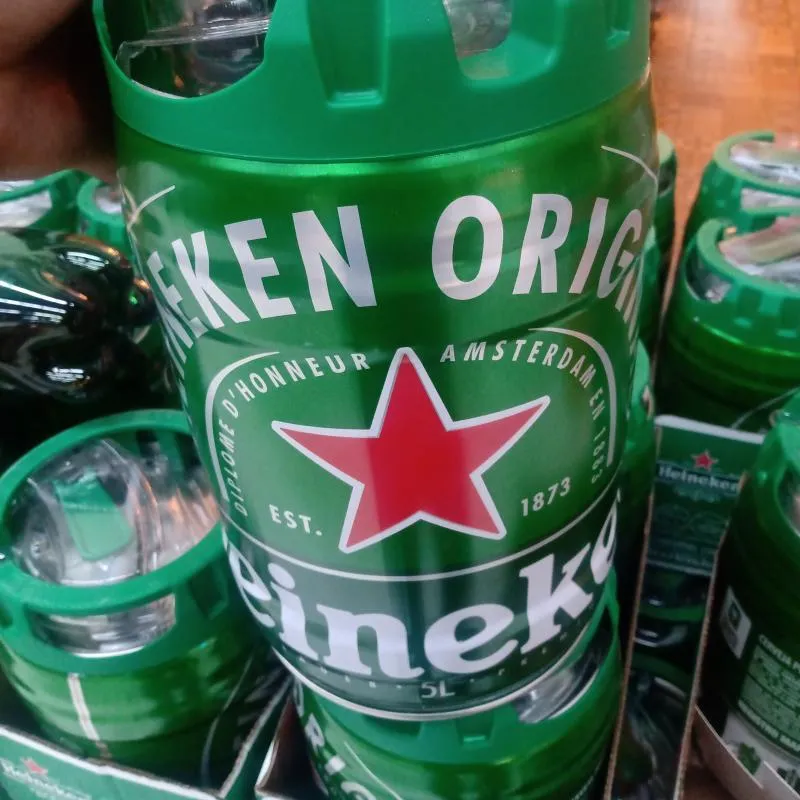 Imagem da campanha Barril de Heineken
