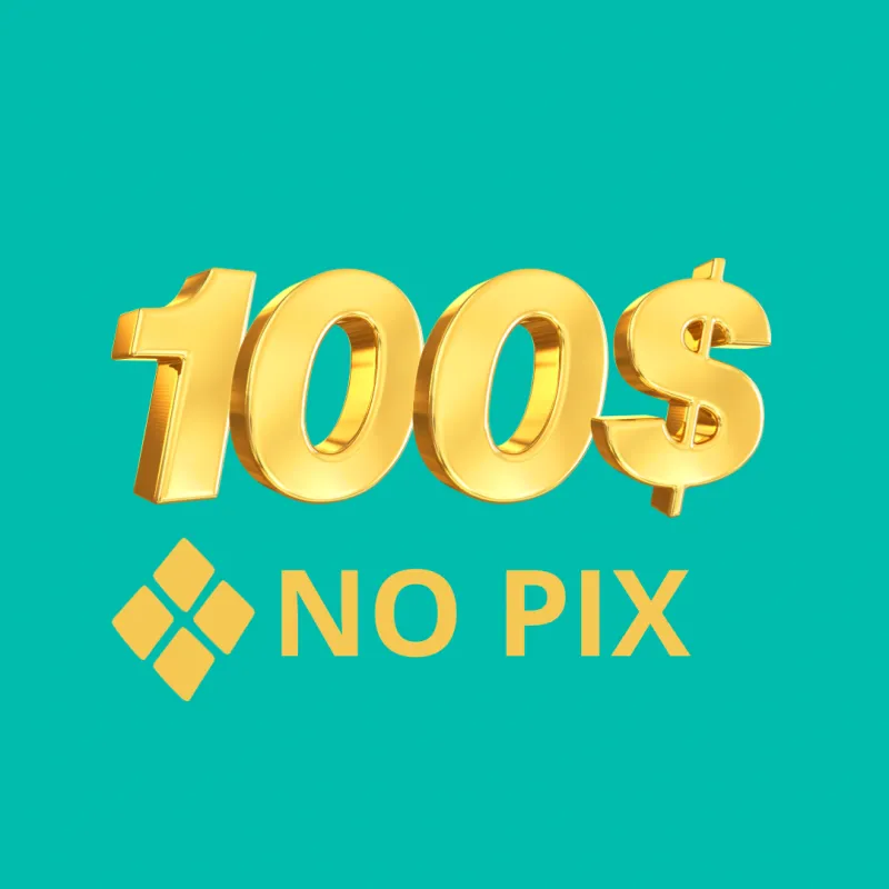 Imagem da campanha CONCORRER A R$100,00 NO PIX