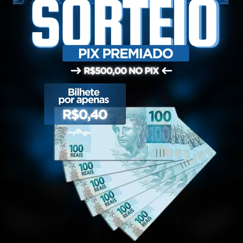 Imagem da campanha Bilhete Premiado - R$500,00 no PIX