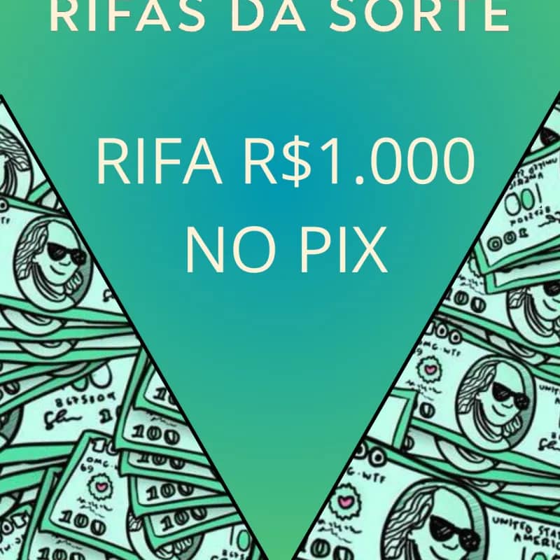 Imagem da campanha R$1.000 NO PIX