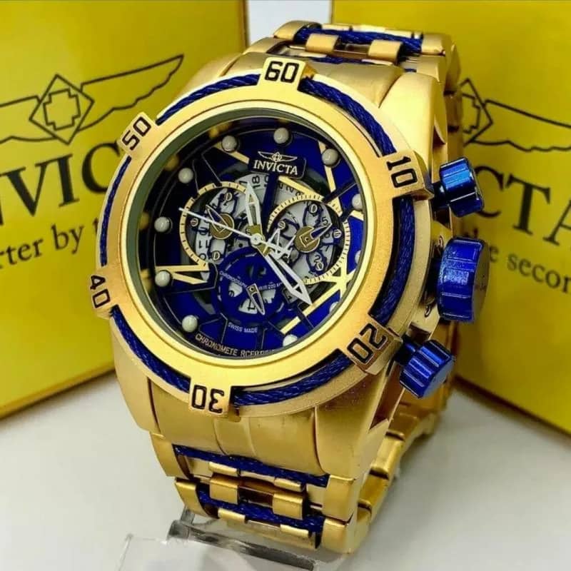 Imagem da campanha relógio Invicta