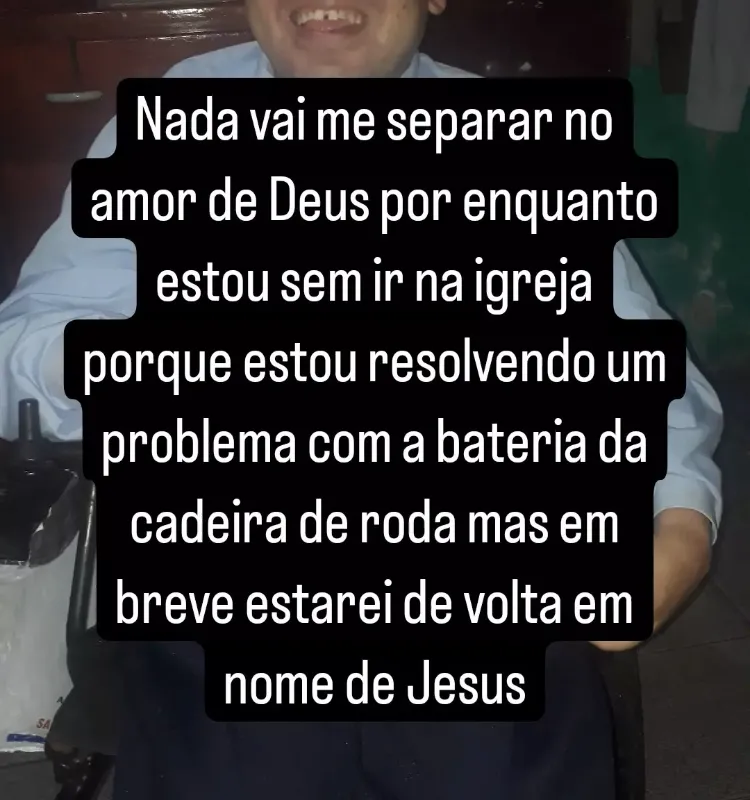 Imagem da campanha Bateria cadeira de rodas