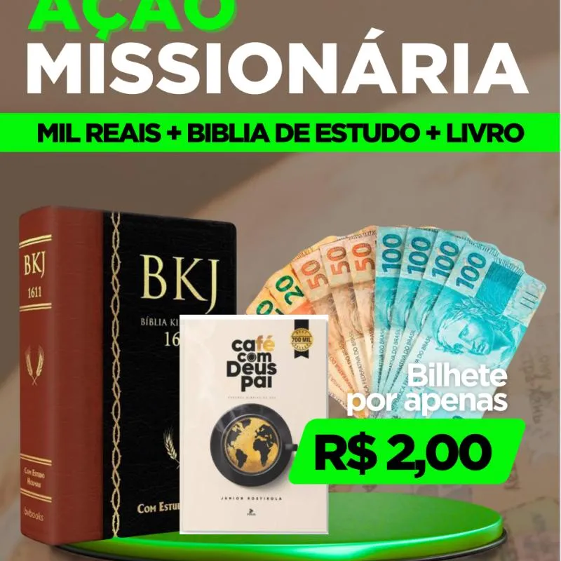 Imagem da campanha Ação Missionária