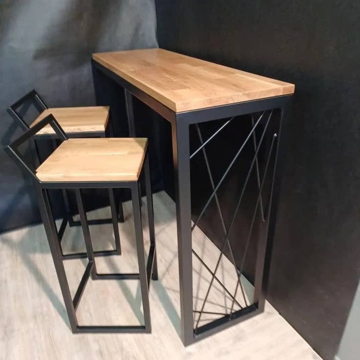 Imagem da campanha Balcão americano com banquetas industriais