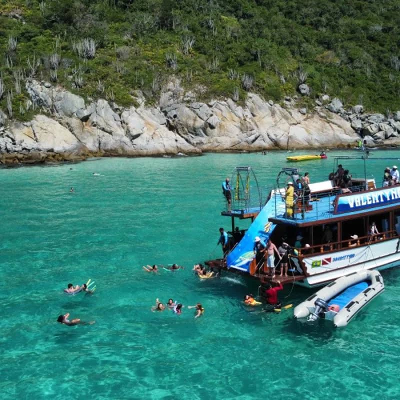 Imagem da campanha Sorteio de 2 cortesias de passeio de Barco em Arraial do Cabo