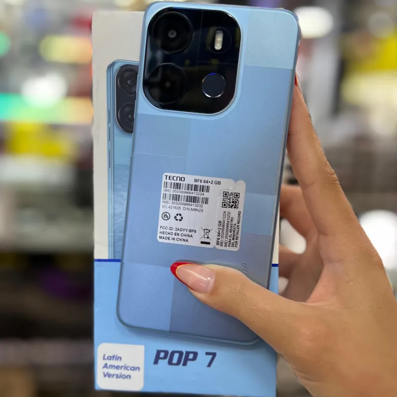Imagem da campanha Pop 7 64 GB