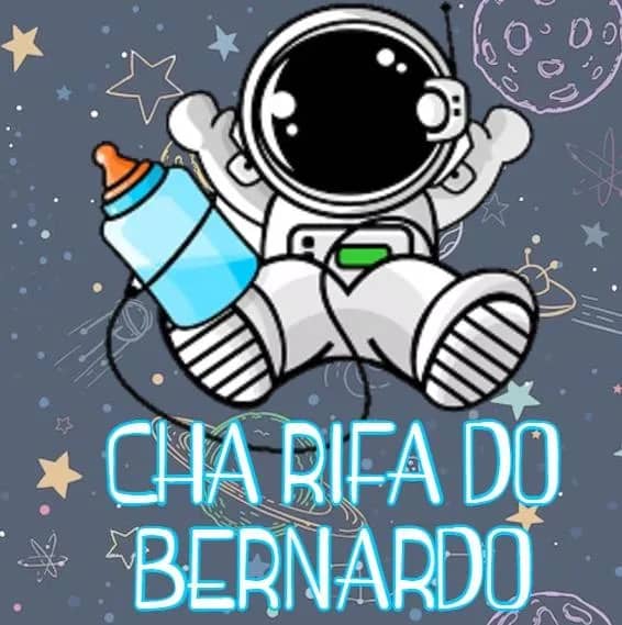 Imagem da campanha Chá rifa do Bernardo
