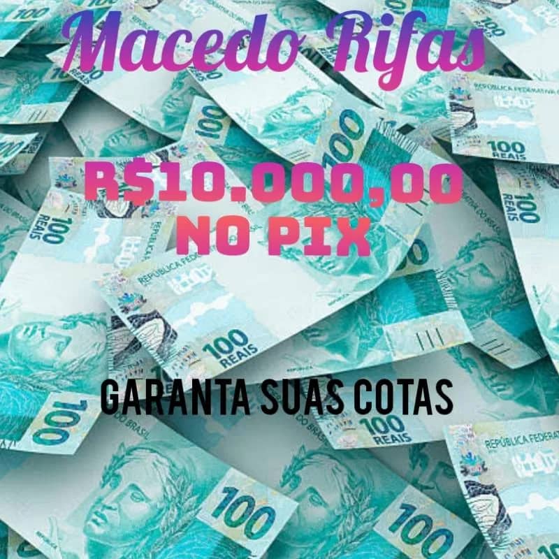 Imagem da campanha Prêmio pago na hora no pix R$10.000,00