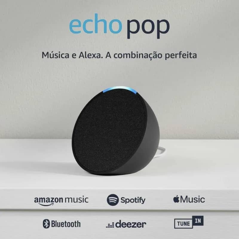 Imagem da campanha RIFA ALEXA ECO POP
