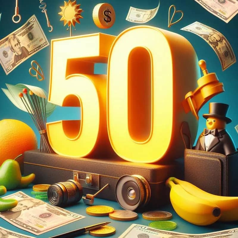 Imagem da campanha R$50,00 NO PIX!