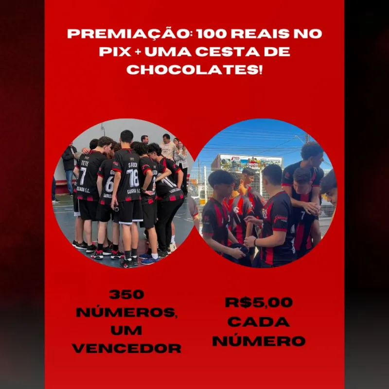 Imagem da campanha Pascoa solidaria Gurizada S.C