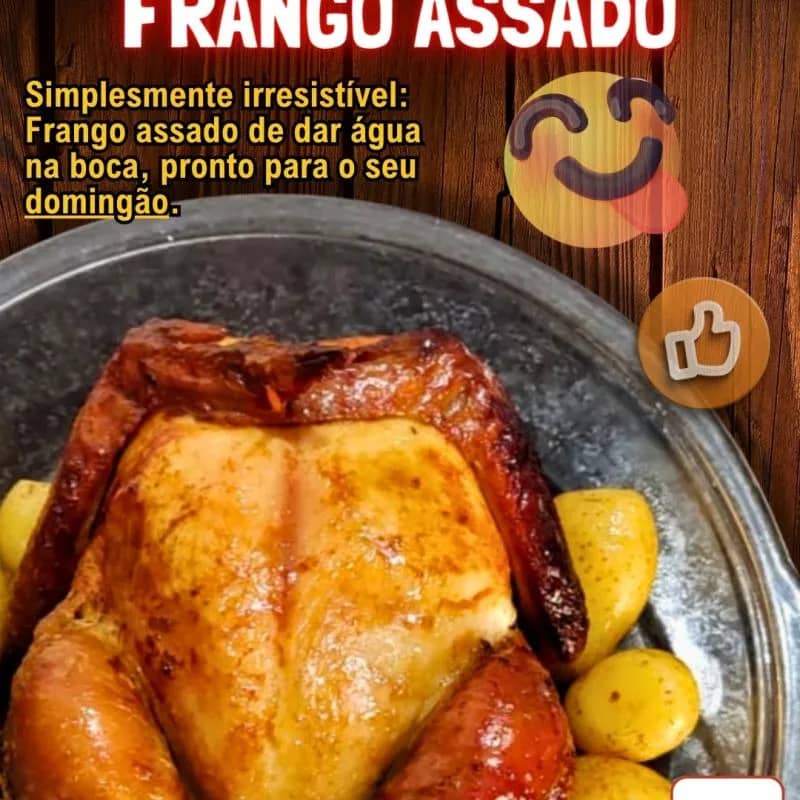 Imagem da campanha Frango Assado