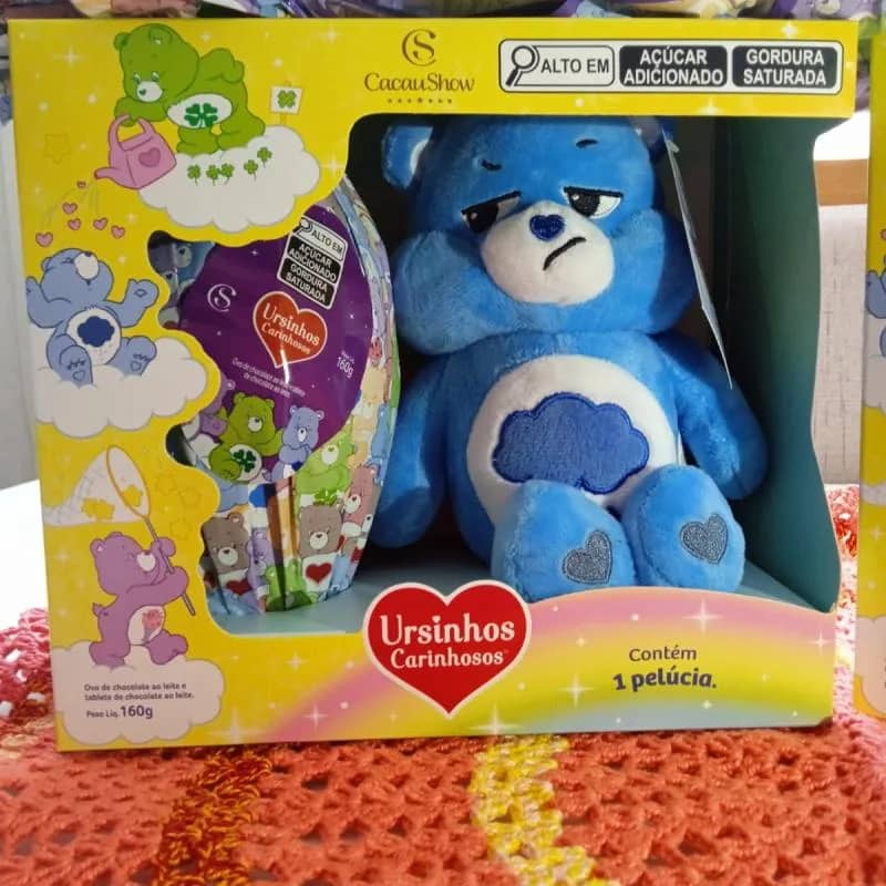 Imagem da campanha Ovo Páscoa Ursinhos Carinhosos - Zangadinho