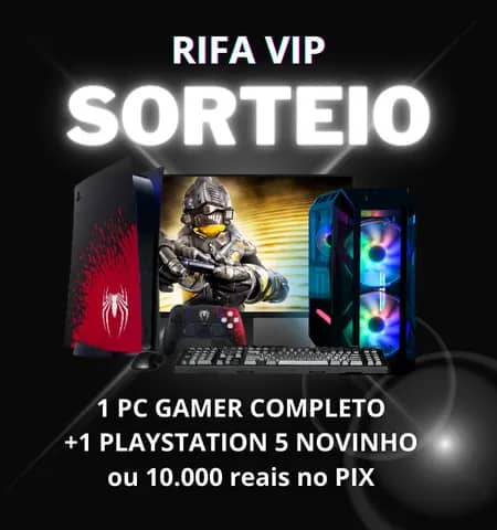 Imagem da campanha RIFA VIP