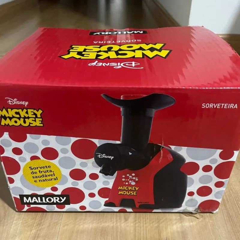Imagem da campanha Máquina sorvete Mickey