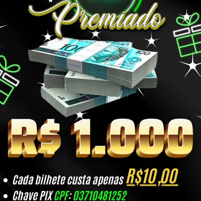 Imagem da campanha Pix Premiado