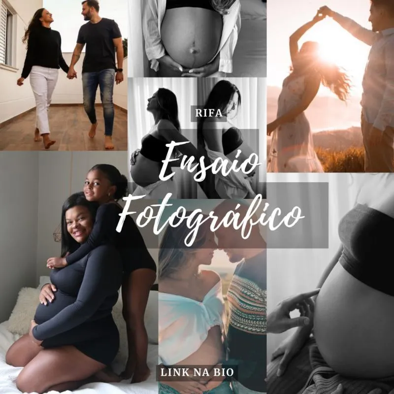 Imagem da campanha Ensaio Fotográfico