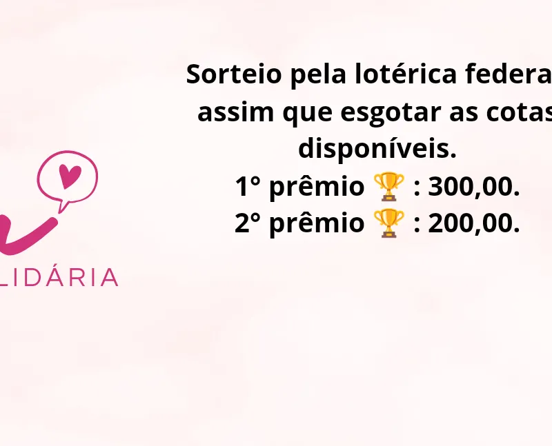 Imagem da campanha Rifa de formatura 🎓