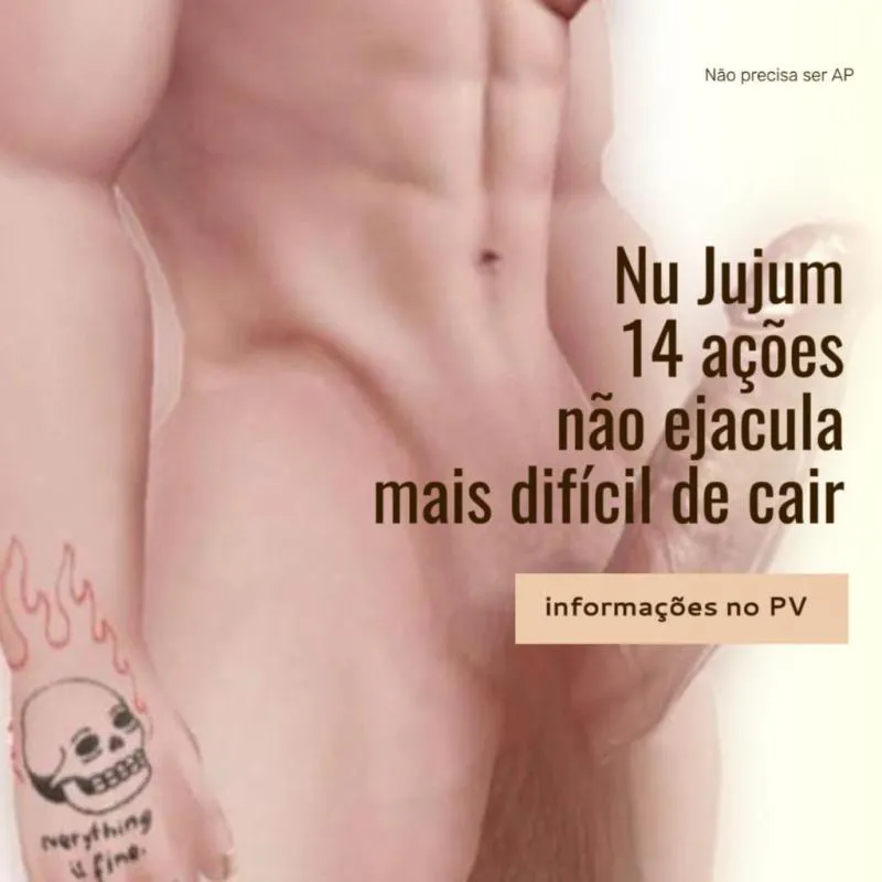 Imagem da campanha RIFA DE UM NÚ MASCULINO