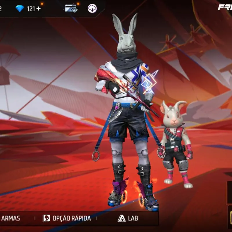 Imagem da campanha Conta Free Fire