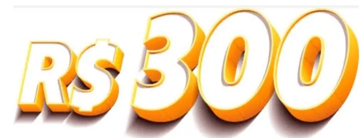 Imagem da campanha 300 Reais no PIX