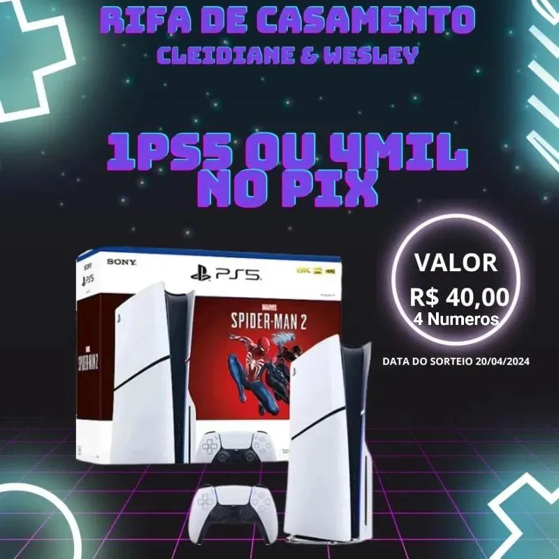 Imagem da campanha Participe da nossa rifa de Casamento!