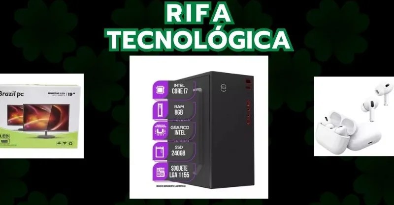 Imagem da campanha RIFA TECNOLOGICA E KIT TECNOLOGIA