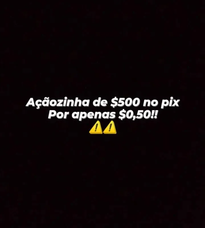 Imagem da campanha Rifa $500 no Pix