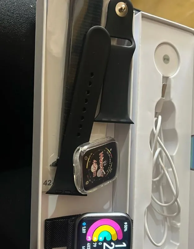 Imagem da campanha Relógio smartwatch iwo w28 pro preto tela de 1.95 polegadas lançamento