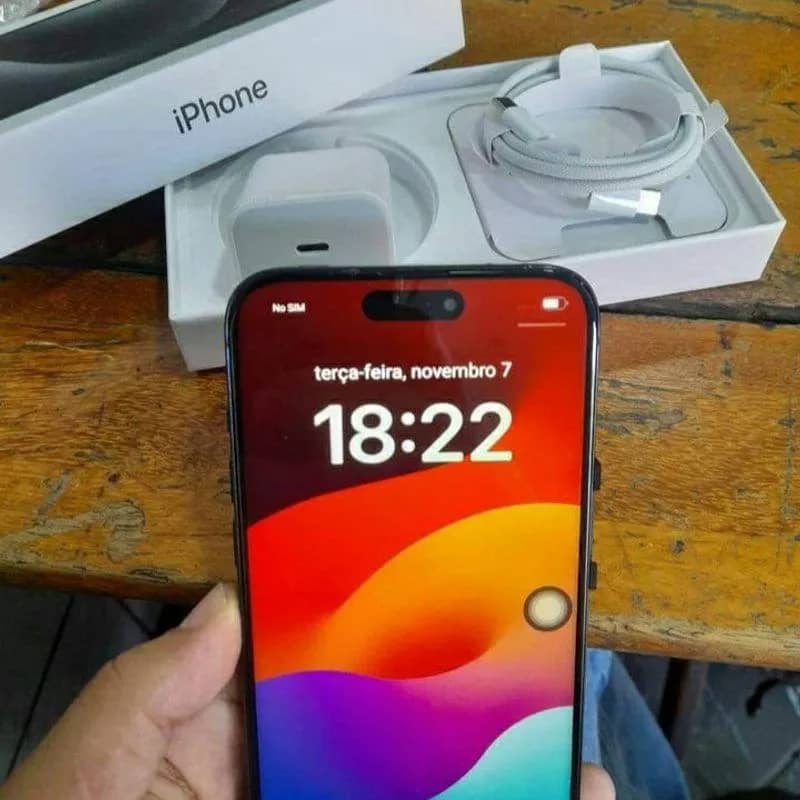 Imagem da campanha iPhone 15 pro Max