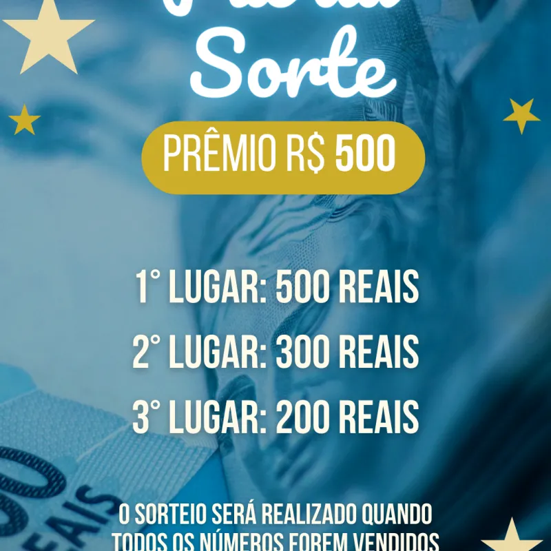 Imagem da campanha O Intuito dessa rifa é o início da minha carreira de Nail Designer, e ajudar quem comprar os números também!