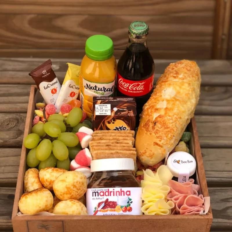 Imagem da campanha Concorra a uma linda cesta de café da manhã ☕️