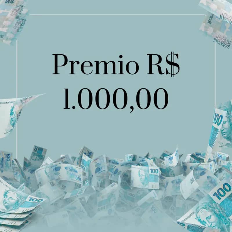 Imagem da campanha Prêmio mil reais