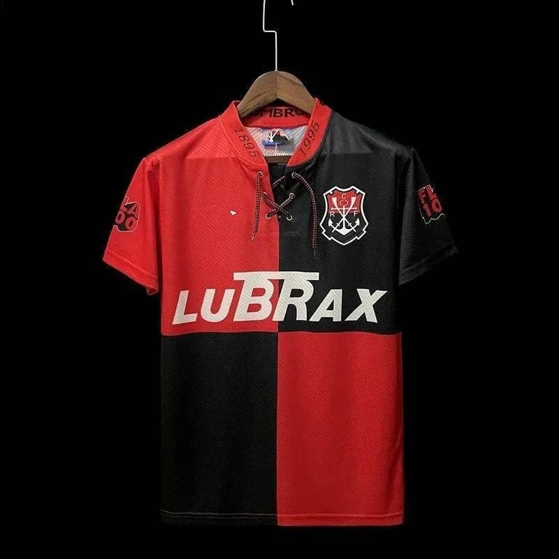 Imagem da campanha Camisa Flamengo Retrô Edição 100 anos 1995