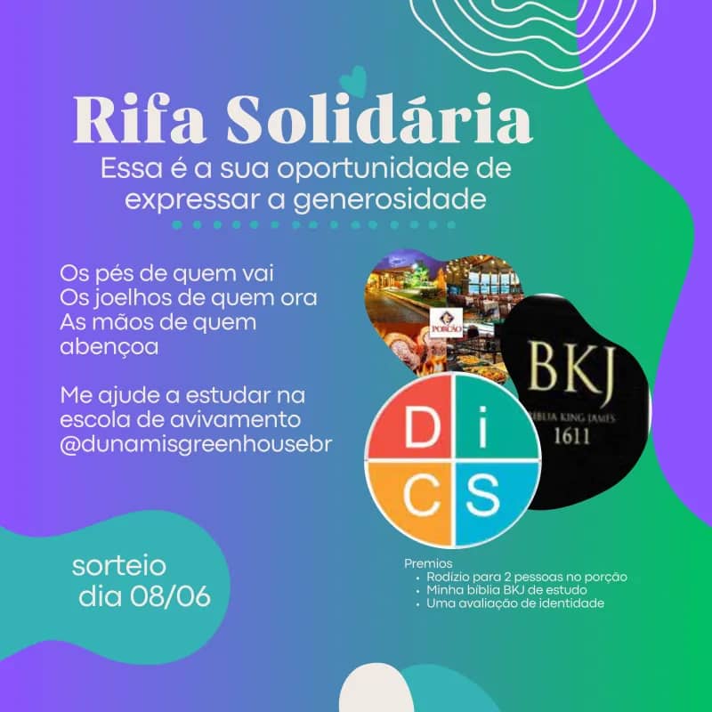 Imagem da campanha Faça parte da promessa de Deus