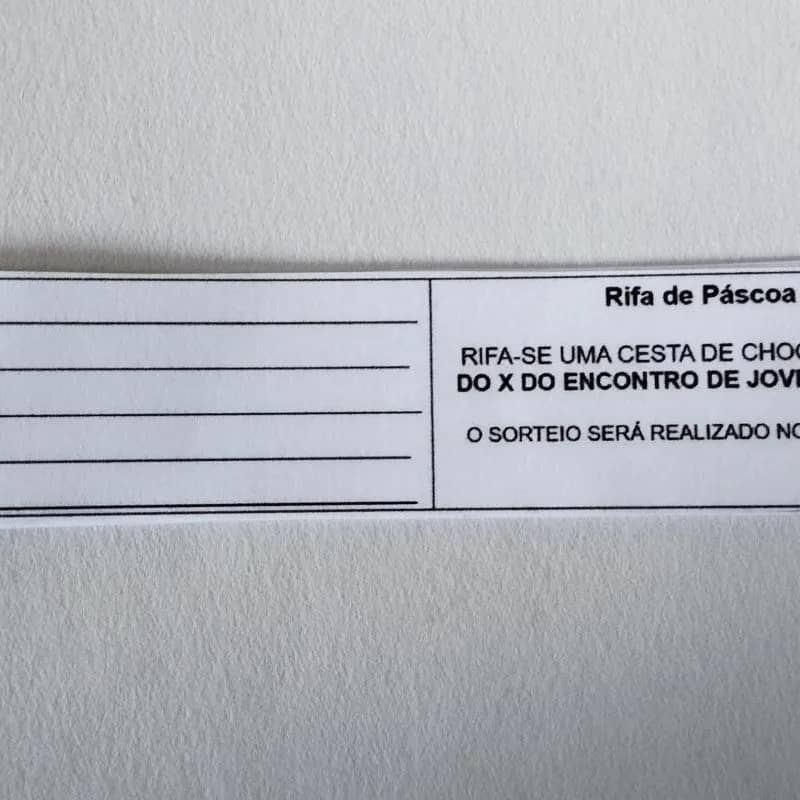 Imagem da campanha Rifa EJC