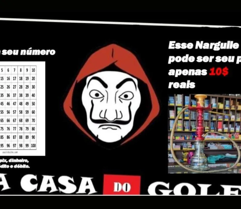 Imagem da campanha rifa narguile online