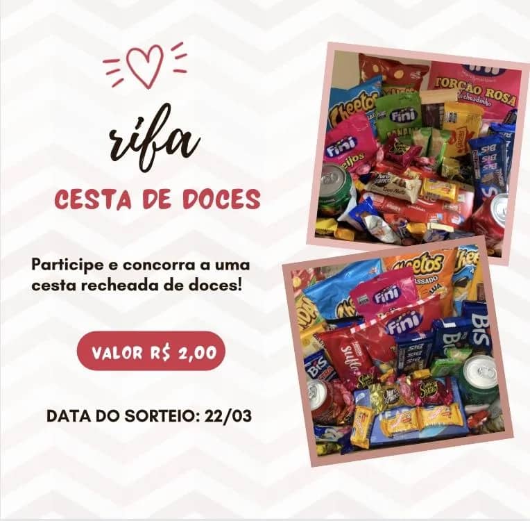 Imagem da campanha Rifa: Cesta de doces